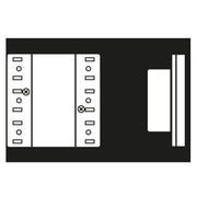 Jung - Bussystem-Tastsensor KNX Tastsensor-Modul LS 5071 TSM Standard, 1fach − 1 Stück