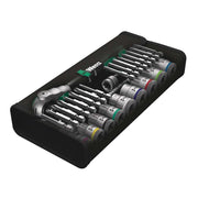 Wera - Steckschlüsselset Speed-Knarrensatz 004046 3/8"-Antrieb 29-tlg