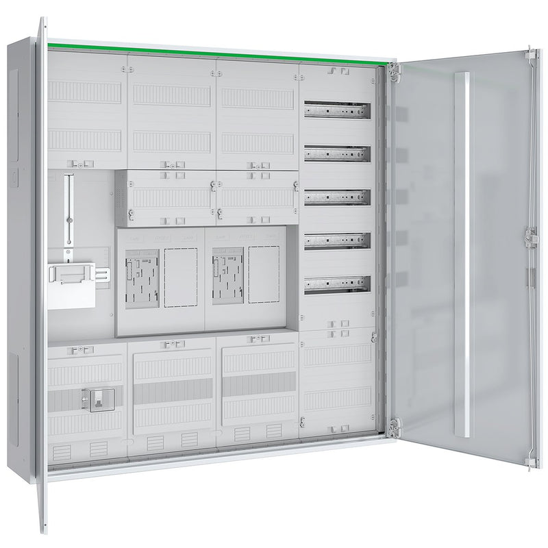 ABN - Zähler-Komplettschrank Zählerschrank ABNRS407E0212 eHZ 2Z1T-3Pkt