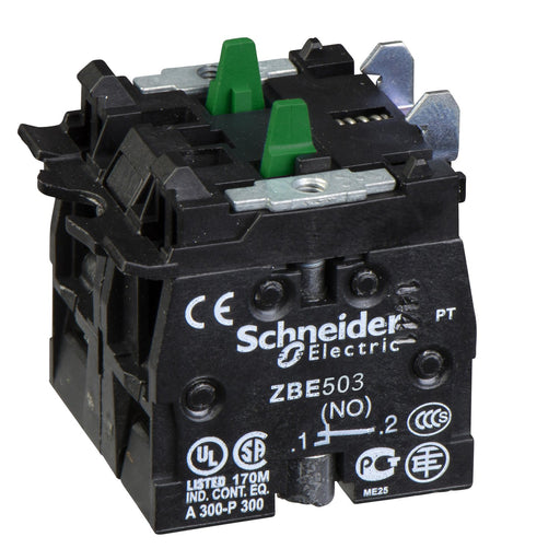 Schneider Electric - Hilfsschalterblock 2S ZBE503 f. Frontelement