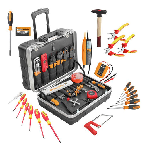 Weidmüller - Werkzeugset Werkzeugkoffer TOP CASE ULTIMATE BxH=465x255mm − 1 Stück by Weidmüller
