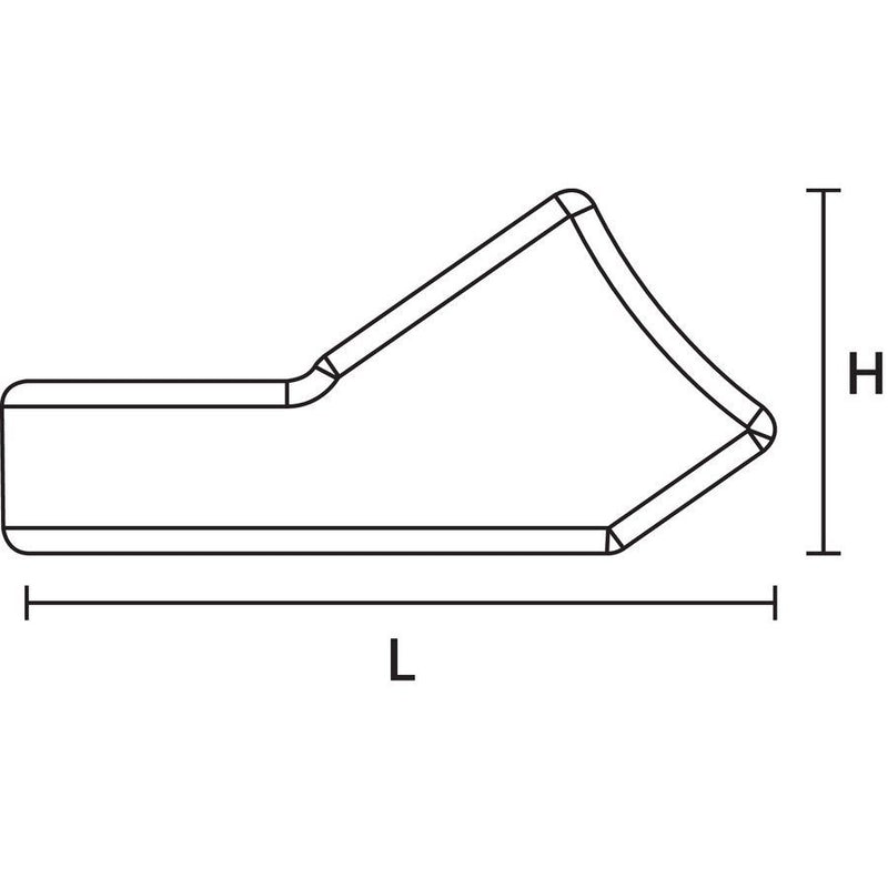 HellermannTyton - Befestigungssockel und -element für Kabelbinder Befestigungselement 151-07500(500) 46x24 mm − 500 Stück