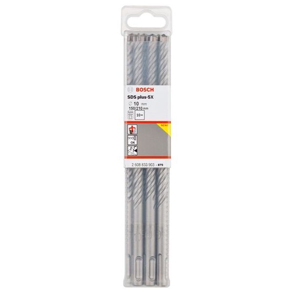 Bosch - Bohrer PRO SDS plus-5X 2608833903VE(10) Hammerbohrer 10 x