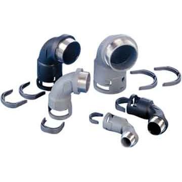 ABB Stotz-Kontakt - Kunststoff-Wellschlauch-Verschraubung Bogenwinkel 90 Grad NVBV-M406-13 − 20 Stück