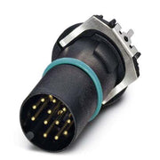 Phoenix Contact - Rundsteckverbinder, feldkonfektionierbar (Industriesteckverbinder) Einbausteckverbinder SACC-CI-M12M#1457584 − 100 Stück