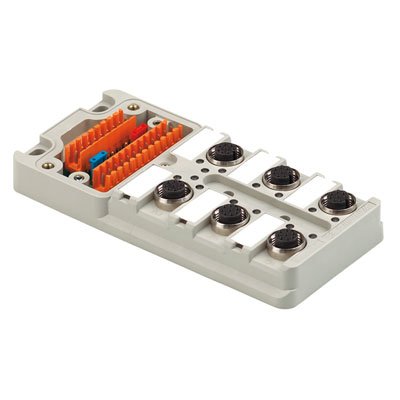 Weidmüller - Passiver Sensor-/Aktor-Verteiler (ohne Leitung) Sensor Aktor Verteiler SAI SAI-6-M 5P M12 UT − 2 Stück