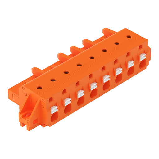 WAGO - Kabelsteckverbinder für Leiterplattensteckverbinder 1-Leiter-Federleiste 2231-708/031-000 Push-inCAGECLAMP,or − 25 Stück