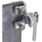DEHN - Anschlussklemme für Blitzschutz Anschlussklemme St/tZn AK710KSVWKBF318STTZN f. Profile 3-18mm