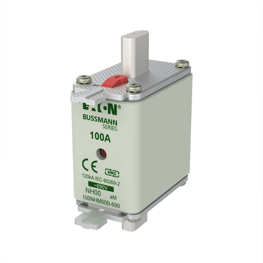 Eaton - Messersicherung Sicherungseinsatz Nieders. 100A69#100NHM00B-690 100A AC 690V 120kA − 3 Stück