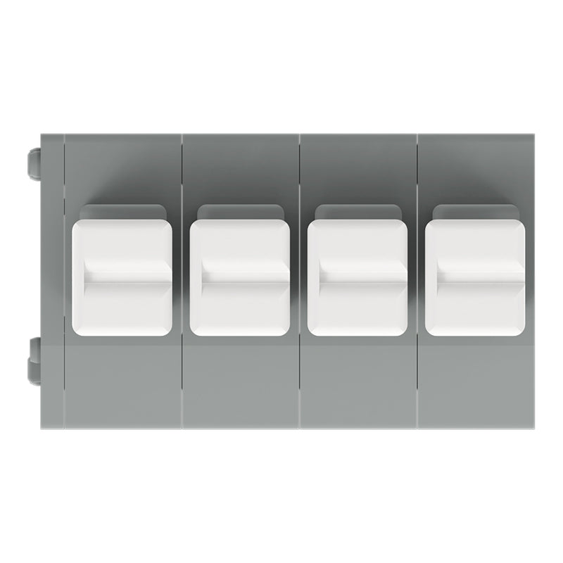 WAGO - Leiterplattenklemme 2-Leiter-Leiterplattenkle. 235-454/331-000 Drücker,0,75mm²,gr − 55 Stück