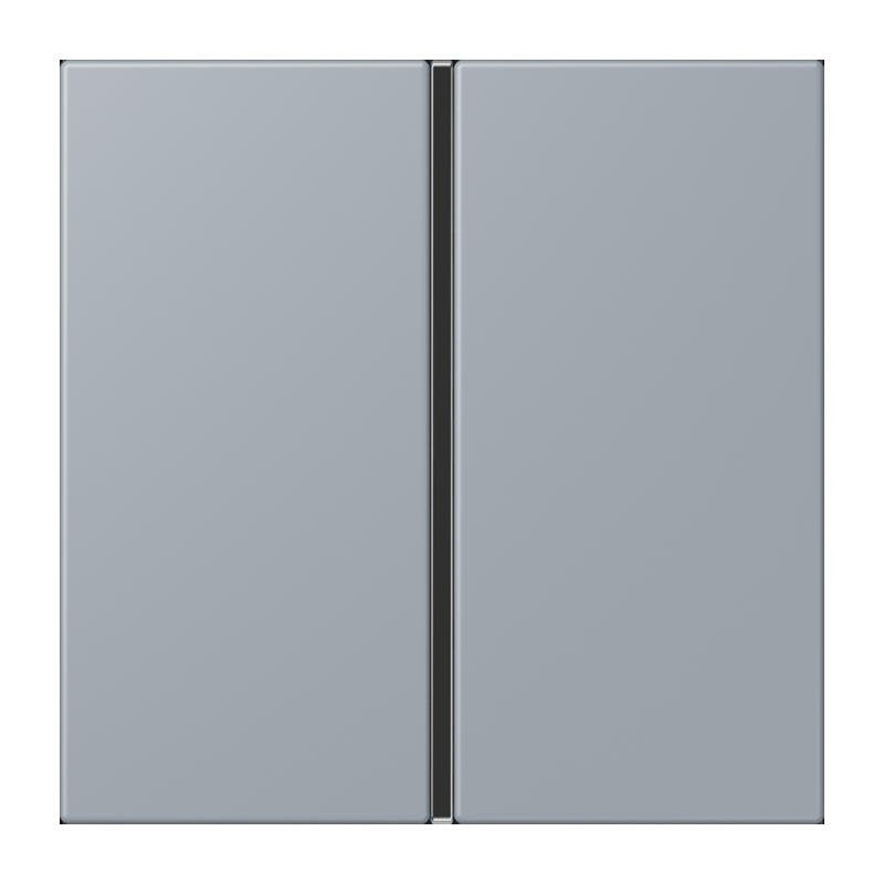 Jung - Abdeckung/Bedienelement für Installationsschalterprogramme Tastensatz 1fach LC 401 TSA 257 gris clair 59