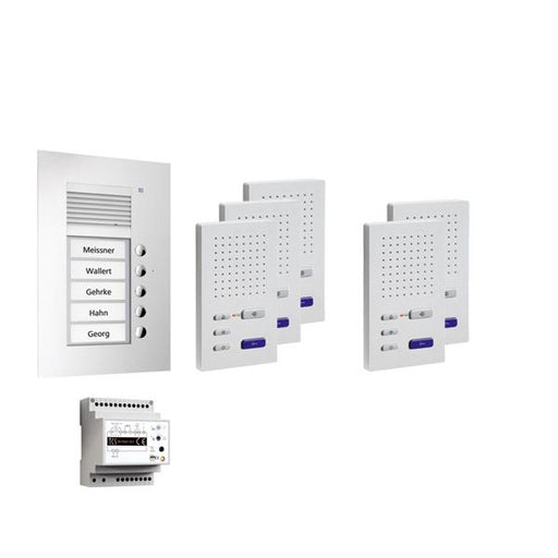 TCS Tür Control - Türsprech-Set Paketlösung UP 5WE PPUF05-EN/02 z.hörerl.Freisprech
