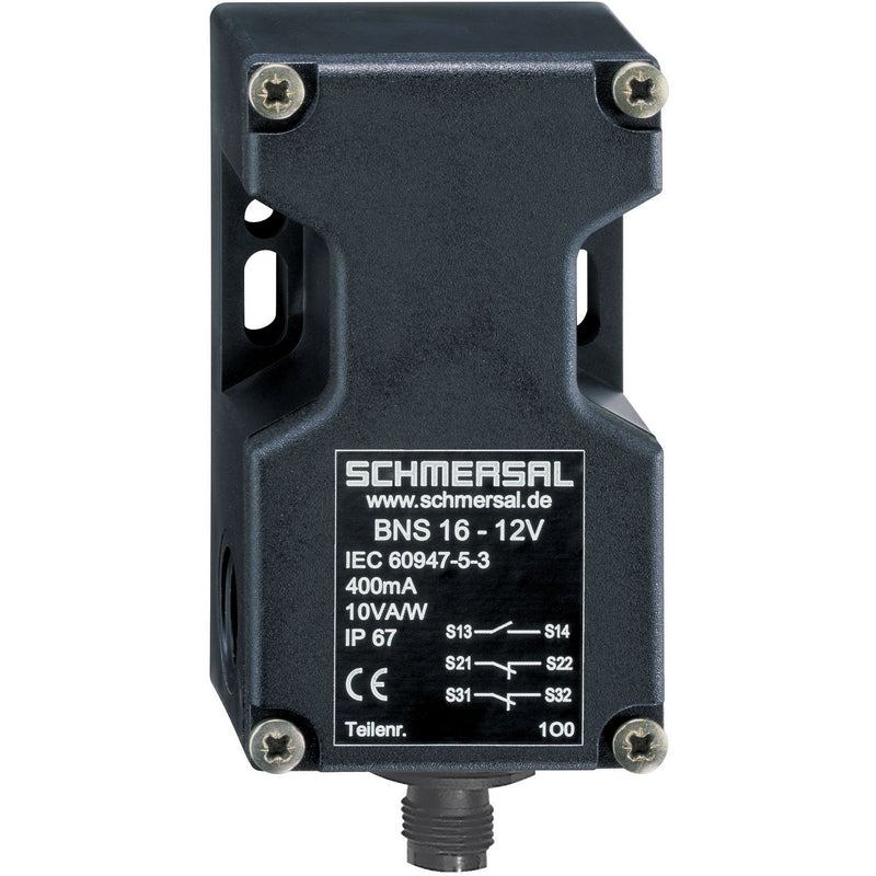 Schmersal - Magnetischer Näherungsschalter Sicherheitssensor BNS 16-12ZV-ST1