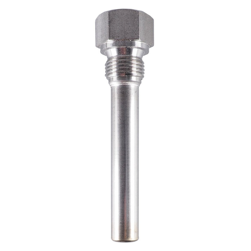 Jumo - Tauchrohr Schutzhülse 60695003 Einbauläng.100mm,MS − 1 Stück