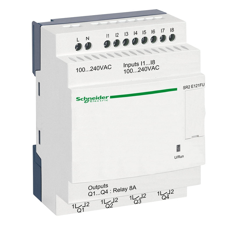Schneider Electric - Logikmodul Zelio Logic SR2-E121FU 10 E/A 240VAC