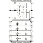 DEHN - Überspannungsschutzgerät für Energie- u. Informationstechnik ÜS-Adapter DEHNprotector DPRO 230 LAN100 DRRO 230 LAN 100