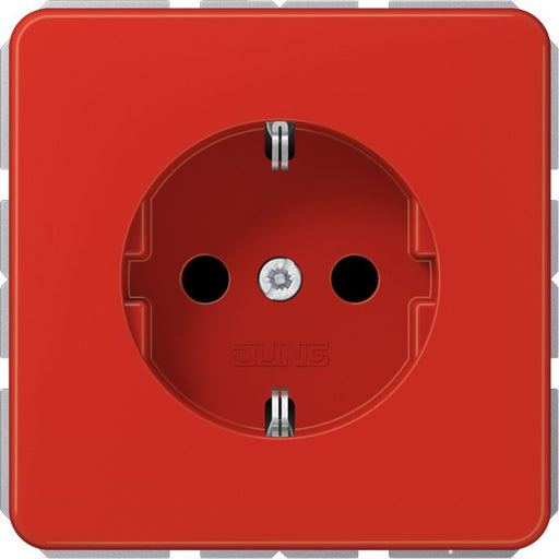 Jung - Steckdose SCHUKO-Steckdose 16A 250V CD 1520 BFKI RT m.Berührungsschutz