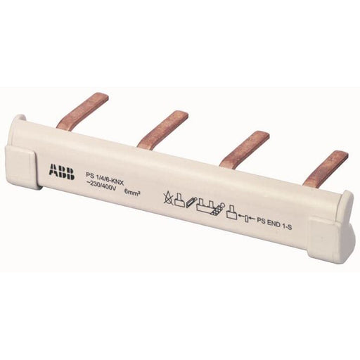 ABB Stotz S&J - Phasenschiene PS1/4/6-KNX 1 Phase, 4 Kontakte − 10 Stück