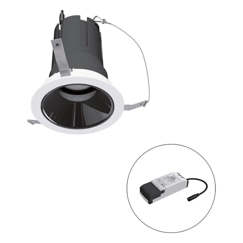 EVN Lichttechnik - Downlight/Strahler/Flutlicht LED-Einbauleuchte modular F01R09SM1830L38P Konfigurationstype