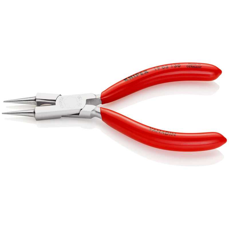 Knipex - Rundzange 19 03 130 mit Schneide, 130mm