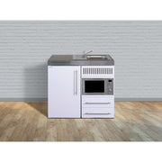 Stengel - Mini-Küche Miniküche Premiumline MPMBR100MWBre Bordeauxrot
