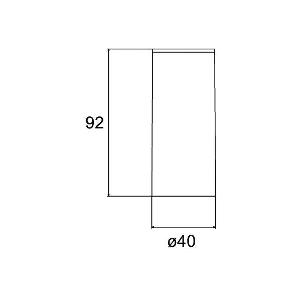 Brumberg Leuchten - Decken-/Wandleuchte LED-Anbauleuchte 230V 88814184 40Gr., 4000K