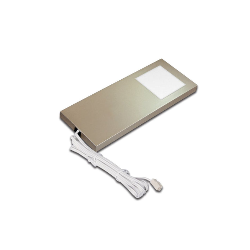 Hera - Decken-/Wandleuchte LED Slim-Pad F 61001690208 ww edelstahloptik