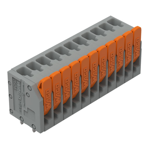 WAGO - Leiterplattenklemme 2601-3111 1,5mm²,gr − 50 Stück