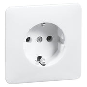 Peha - Schalter-/Steckdosenkombination Standard Steckdose D 80.6611.02 SI rws − 10 Stück