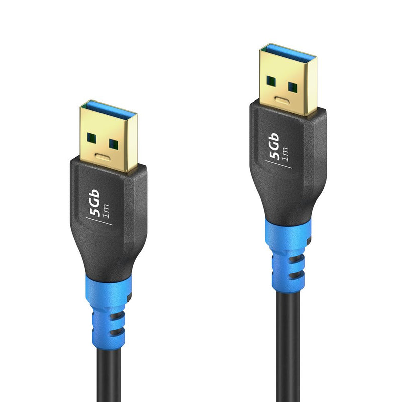 PureLink - PC-Kabel USB-A>A Kabel 1m FI-U310-010 FlexInstall