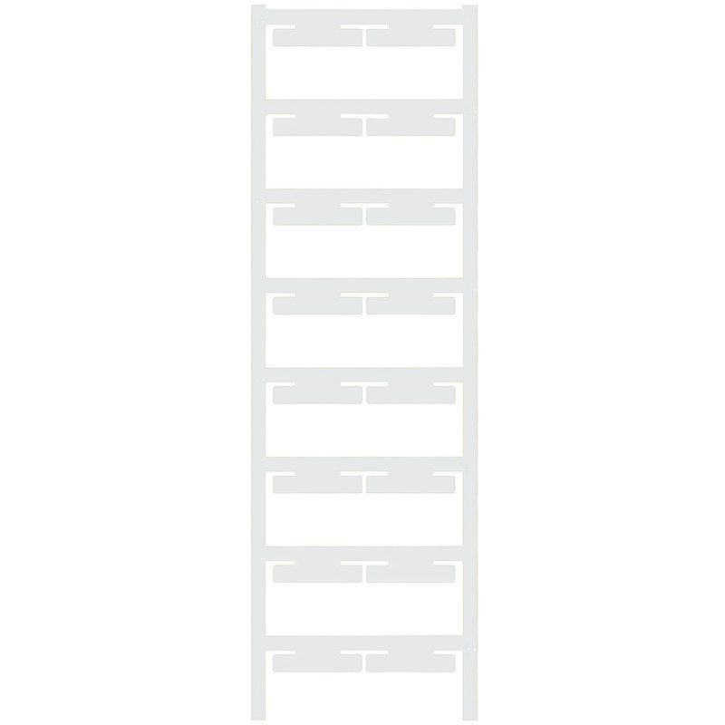 Weidmüller - Kabelmarkierungssystem Kabelmarkierer ELS 6/30 MC WS 30x6mm,ws − 80 Stück