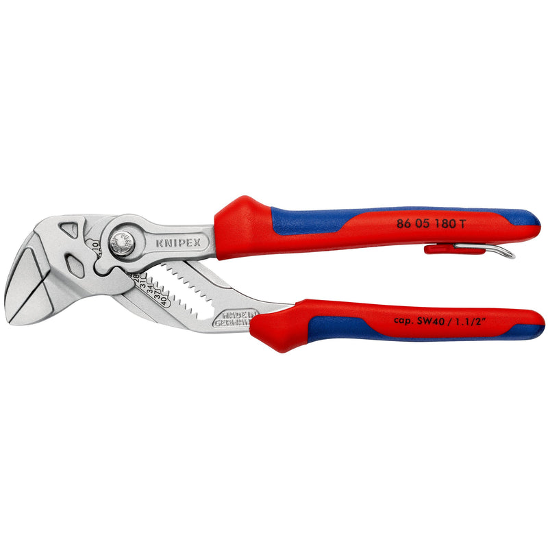 Knipex - Zangenschlüssel 86 05 180 T BK 180mm, mit Bef.-Öse