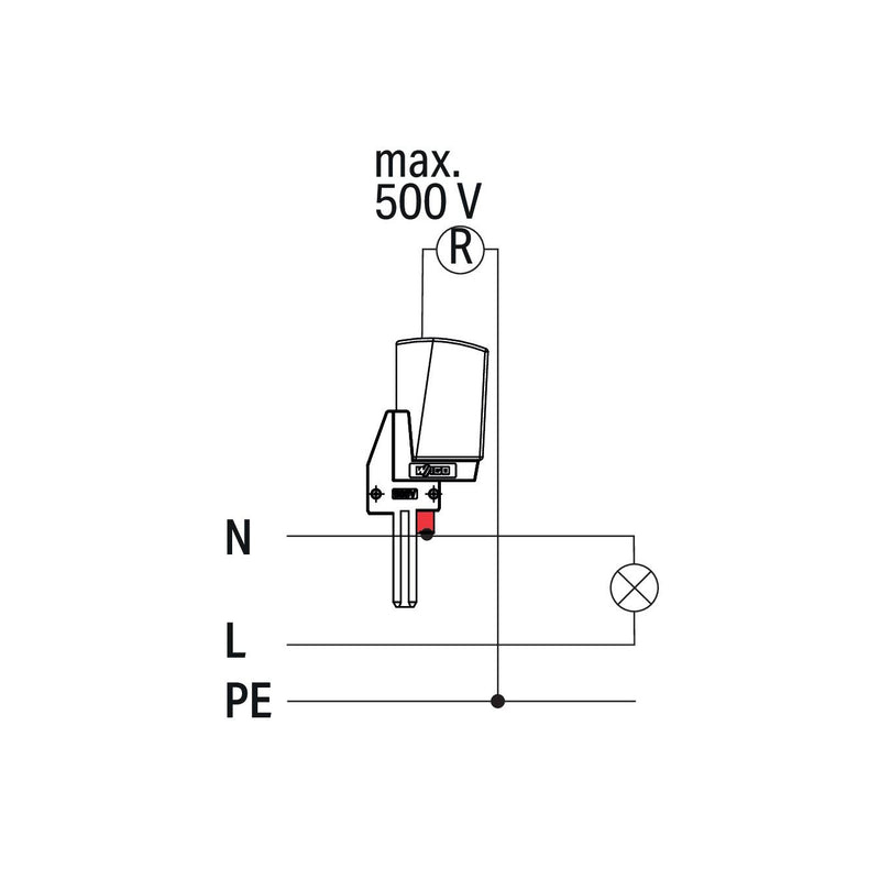 WAGO - Testadapter für Reihenklemmen N-Prüfadapter 2003-500 − 100 Stück