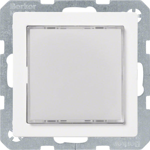 Berker - Info-Lichtsignal für Installationsschalterprogramme LED-Signallicht weiß 29536089 polarweiß samt
