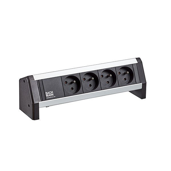 Bachmann - Mehrfachsteckdose Steckdosenleiste 9.021.076 DESK 4xUTE GST18