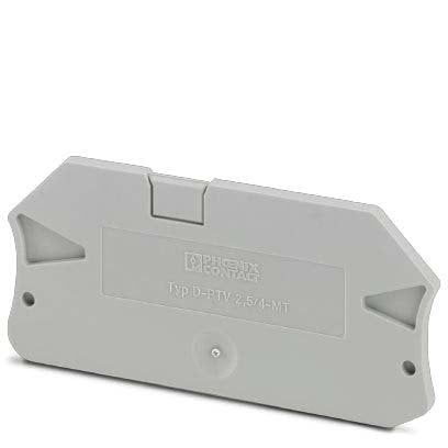 Phoenix Contact - Abschluss- und Zwischenplatte für Reihenklemme Abschlussdeckel D-PTV 2,5/4-MT − 50 Stück