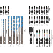 Bosch - Werkzeugset PRO Impact Schrauberbits 2608521U82VE(35) und Multi