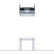 Zumtobel Group - Downlight/Strahler/Flutlicht LED - Deckeneinbauleuchte PANOS EVO #60816096 Q140L 840 LDO SM WH