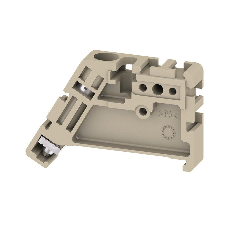 Weidmüller - Endklammer/-halter für Reihenklemme Endwinkel Wemid EW 35 DB Dunkelbeige − 50 Stück