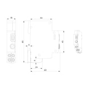 BEG Brück Electronic - Treppenlichtzeitschalter Treppenlichtautomat SCT1