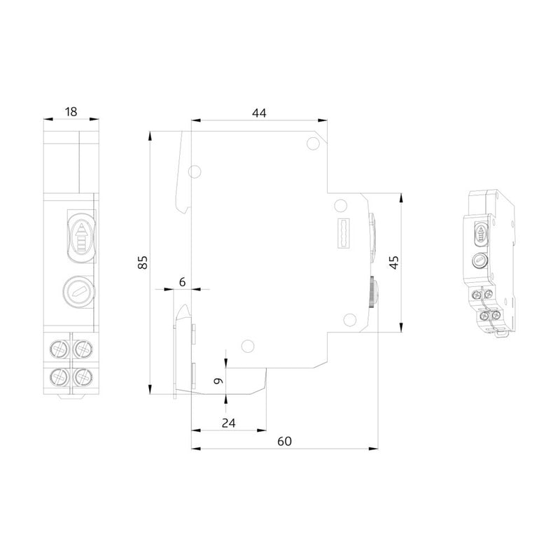 BEG Brück Electronic - Treppenlichtzeitschalter Treppenlichtautomat SCT1