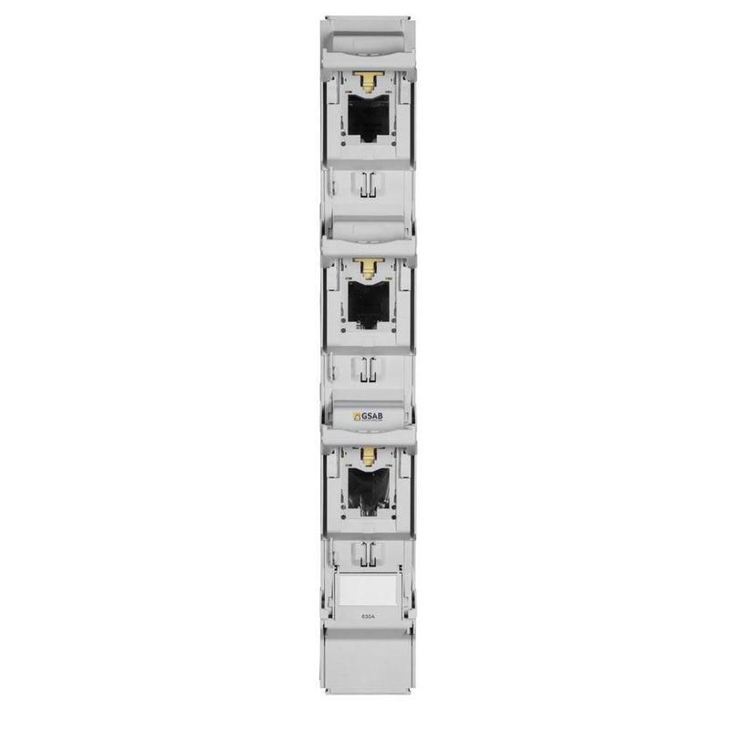 GSAB Elektrotechnik - Sicherungslastschaltleiste NH-Sicherungsleiste Gr.3 99.00.0273 3-pol., 630A