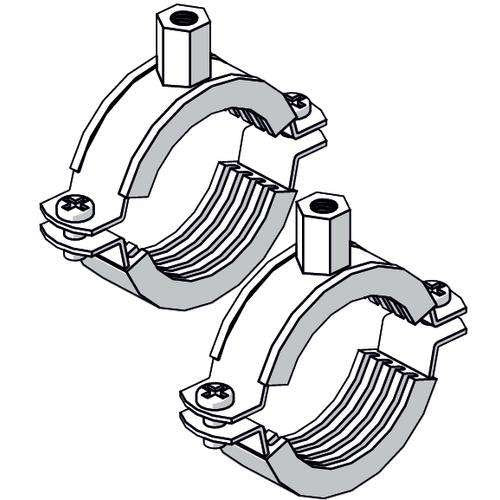 Stahl - Mechanisches Zubehör/Ersatzteile für Leuchten Montageklammer Montagesatz6036Stahl Zubehör