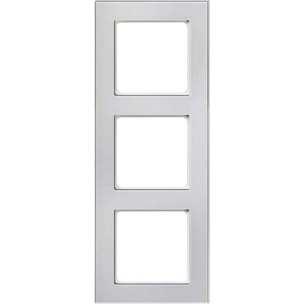 Peha - Abdeckrahmen Rahmen 3-fach D 20.673.241.022 Glaseffekt eis-rws