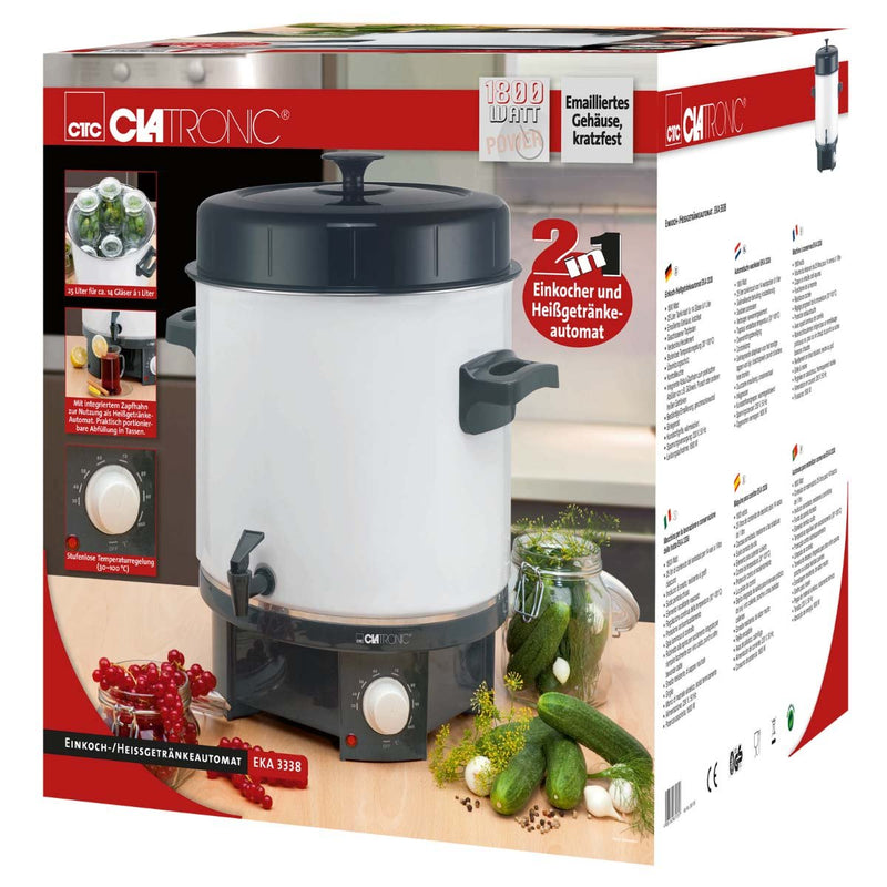 CLATRONIC - Einkochautomat EKA 3338 ws/gr