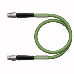 Turck - Konfektioniertes Sensor-Aktor-Kabel Leitung für Industrial PSG4M-0.2-PSG4M/TXN Ethernet / PUR − 1 Stück