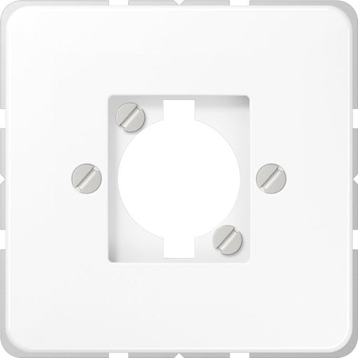 Jung - Einsatz/Abdeckung für Kommunikationstechnik Abdeckung aws CD 568-1 WW für Steckverbinder