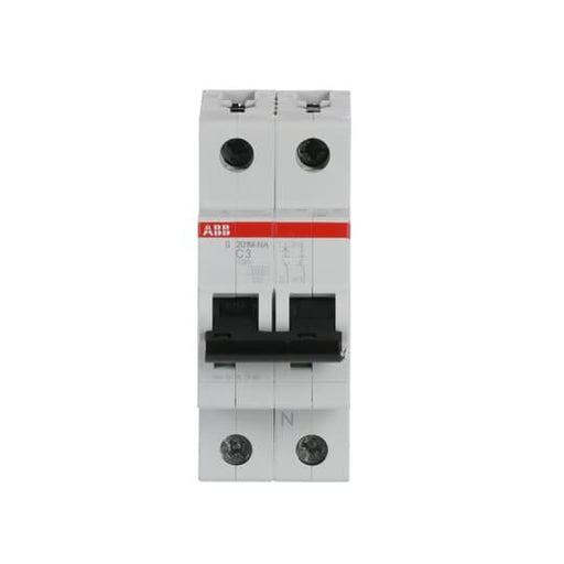 ABB Stotz S&J - Leitungsschutzschalter Sicherungsautomat S201M-C3NA 10kA 3A C 1p+N (2p)