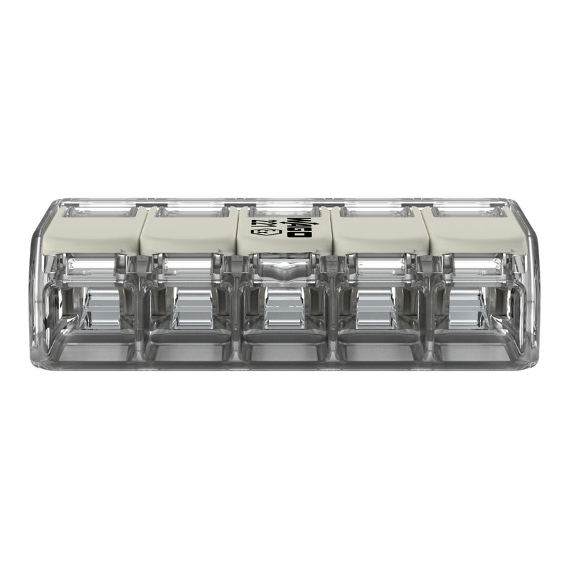 WAGO - Steckklemme COMPACT-Verbindungsklemme 221-485 − 25 Stück