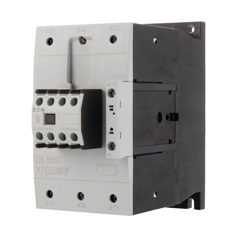 Eaton - Leistungsschütz zum Schalten von Wechselstrom Leistungsschütz DILM80-22(RDC24) 37KW/400V,DC